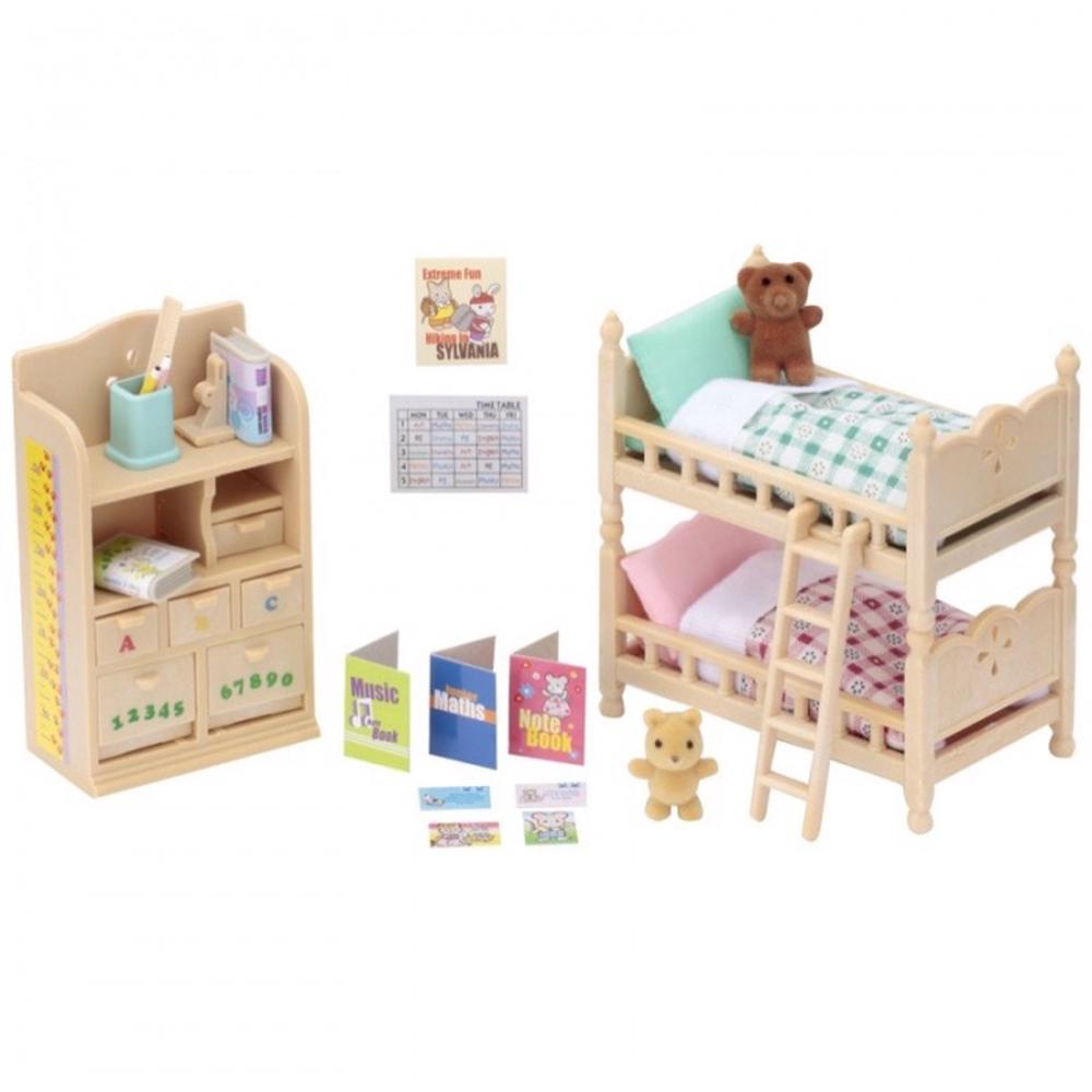 MOBILIARIO HABITACION DE NIÑOS SYLVANIAN FAMILIES
