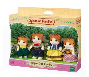 FAMILIA GATO MAPLE SYLVANIAN FAMILIES