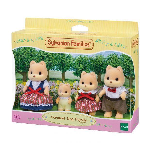 FAMILIA PERRO CARAMELO SYLVANIAN FAMILIES