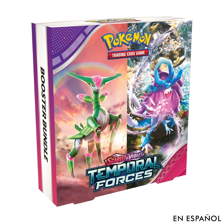 Pokemon TCG Temporal Forces Booster Bundle ESP