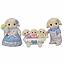 FAMILIA CONEJO FLORA SYLVANIAN FAMILIES