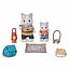 SET EXPLORADORES: HERMANOS GATO LATTE SYLVANIAN FAMILIES
