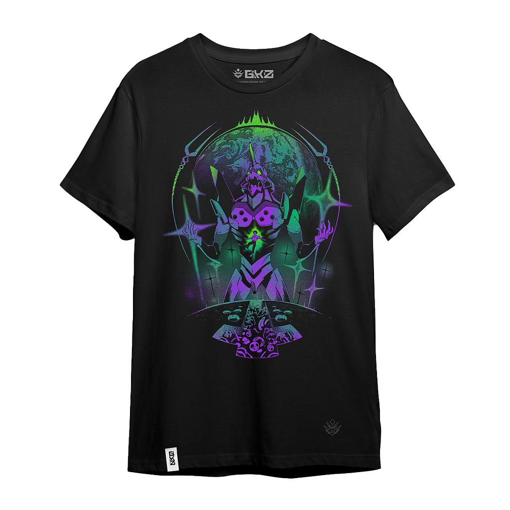 POLERA UNIT-01 NEGRA BY ILUSTRATA - GKZ
