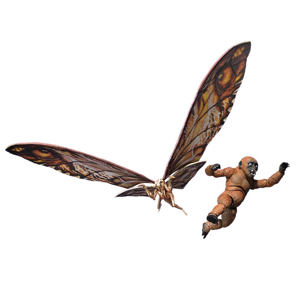 S.H.MONSTER ARTS SUKO &amp; MOTHRA (2024) FROM GODZILLA x KONG: THE NEW EMPIRE