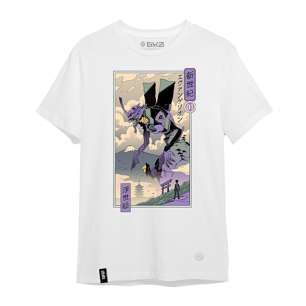 POLERA EVA UKIYO-E BLANCA BY VINCENT TRINIDAD - GKZ