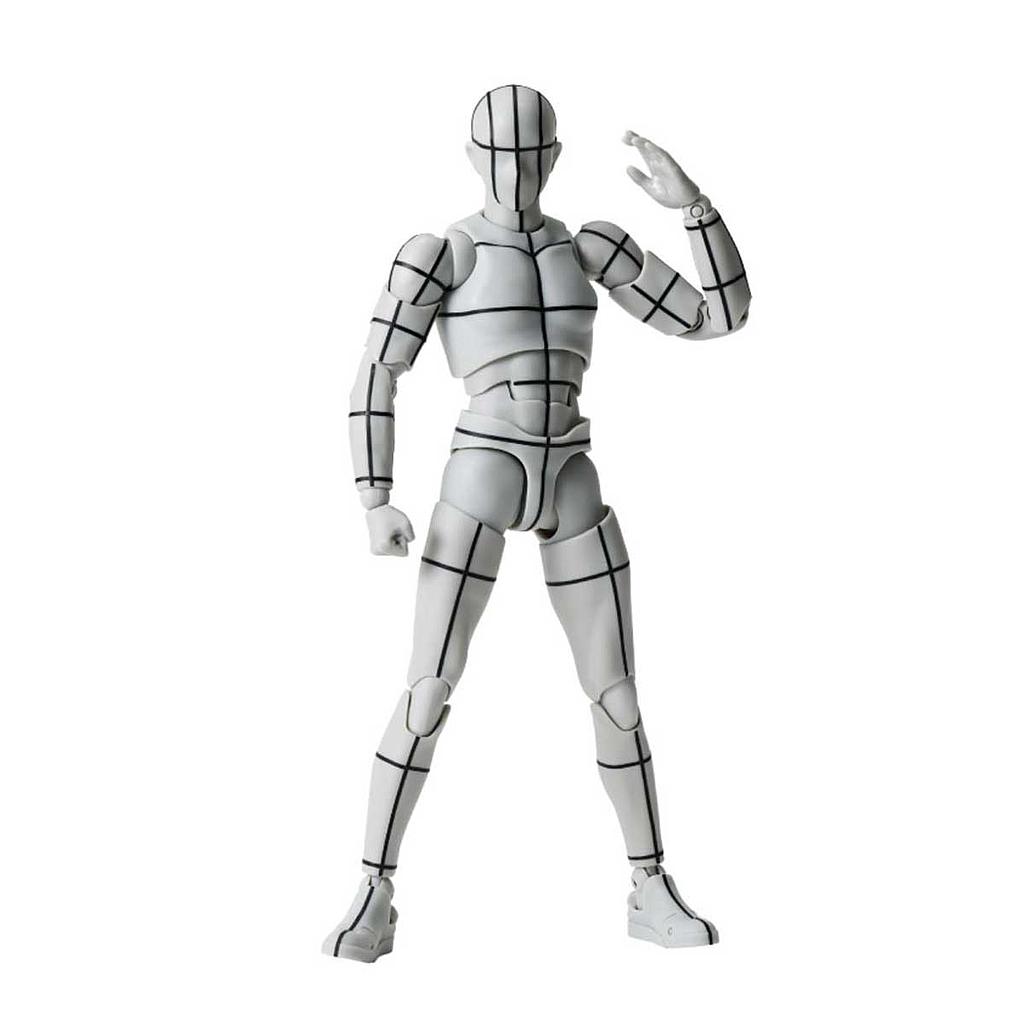 S.H.FIGUARTS BODY-KUN-SPORTS- EDITION-WIRE FRAME- (GRAY COLOR VER.) TAMASHII NATION