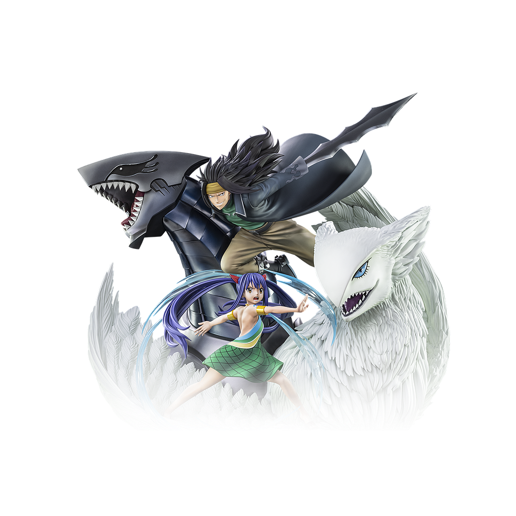 FAIRY TAIL GAJEEL &amp; WENDY HQS+ TSUME