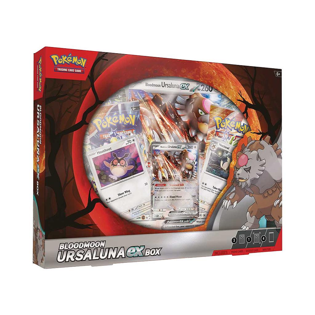 BLOODMOON URSALUNA EX BOX INGLÉS TCG POKEMON COMPANY