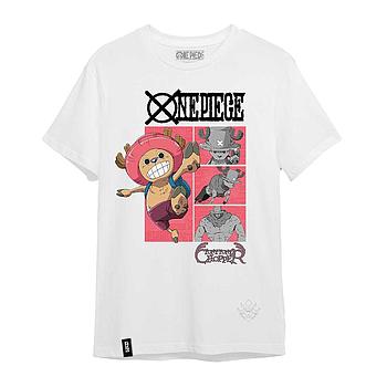[CHP-OP-B] POLERA CHOPPER BLANCA - ONE PIECE - Geekz