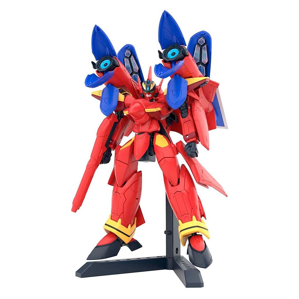 HG 1/100 VF-19 CUSTOM FIRE VALKYRIE WITH SOUND BOOSTER BANDAI HOBBY