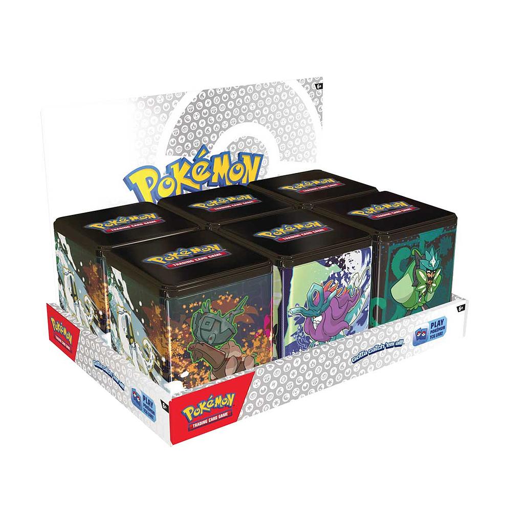 STACKING TIN (Q1 2025) INGLÉS POKEMON COMPANY