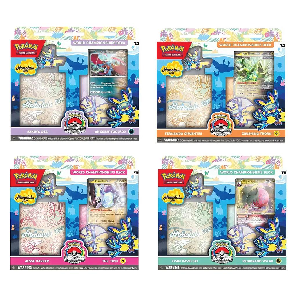 WCS DECK (2024) INGLÉS POKEMON COMPANY