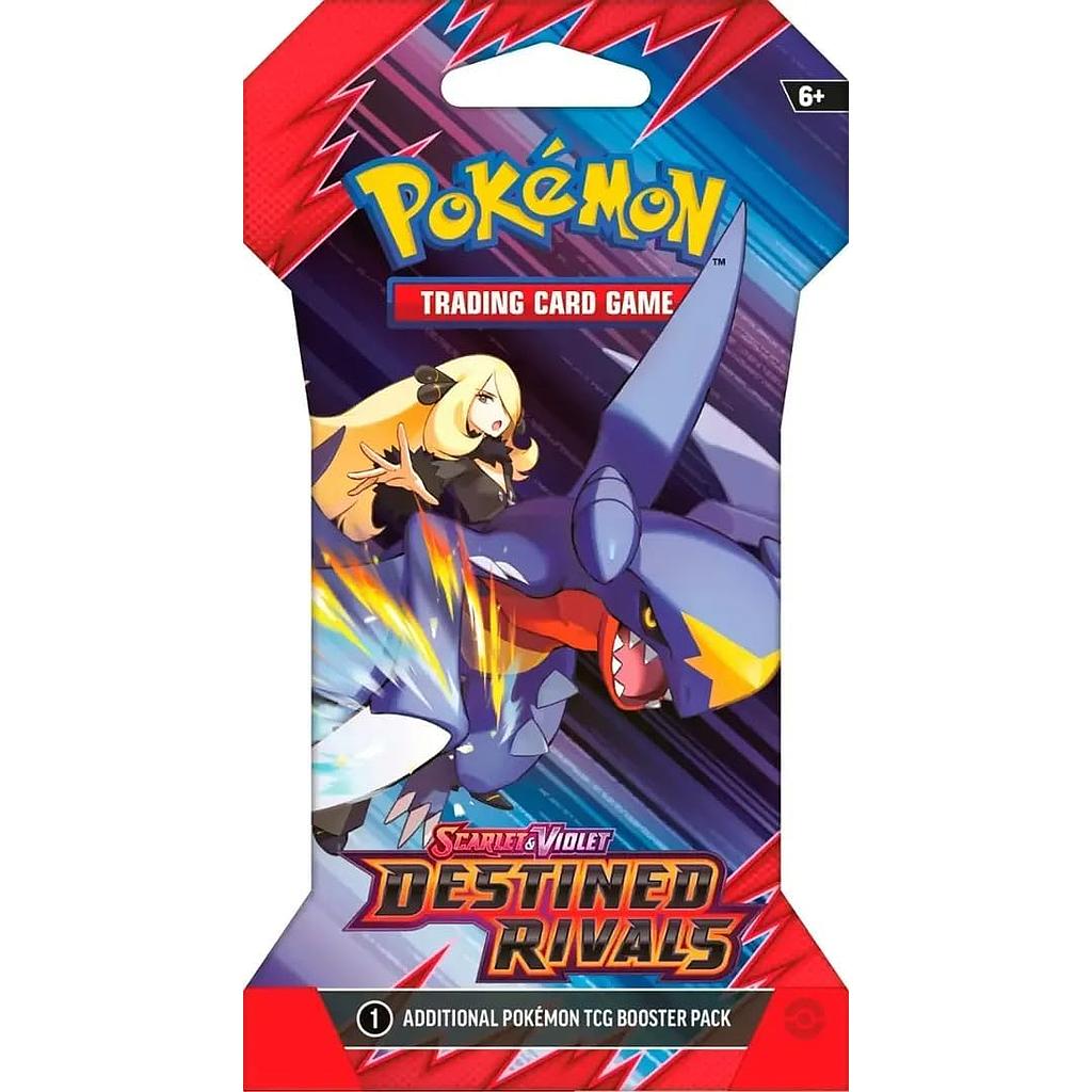 POKEMON TCG SCARLET &amp; VIOLET - DESTINED RIVALS SLEEVED BOOSTER ENGLISH POKEMON COMPANY