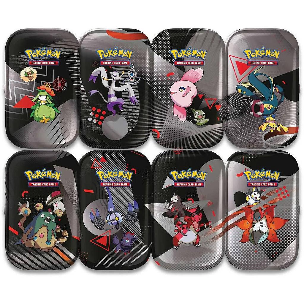 BLACK BOLT &amp; WHITE FLARE - UNOVA MINI TIN ESPAÑOL POKEMON COMPANY