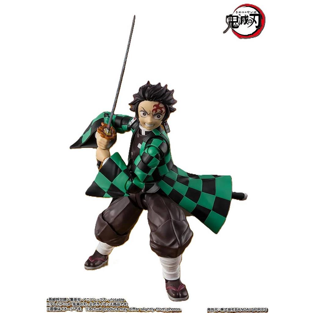 S.H.FIGUARTS TANJIRO KAMADO THE FINAL BATTLE IN THE INFINITY CASTLE DEMON SLAYER: KIMETSU NO YAIBA TAMASHII NATIONS