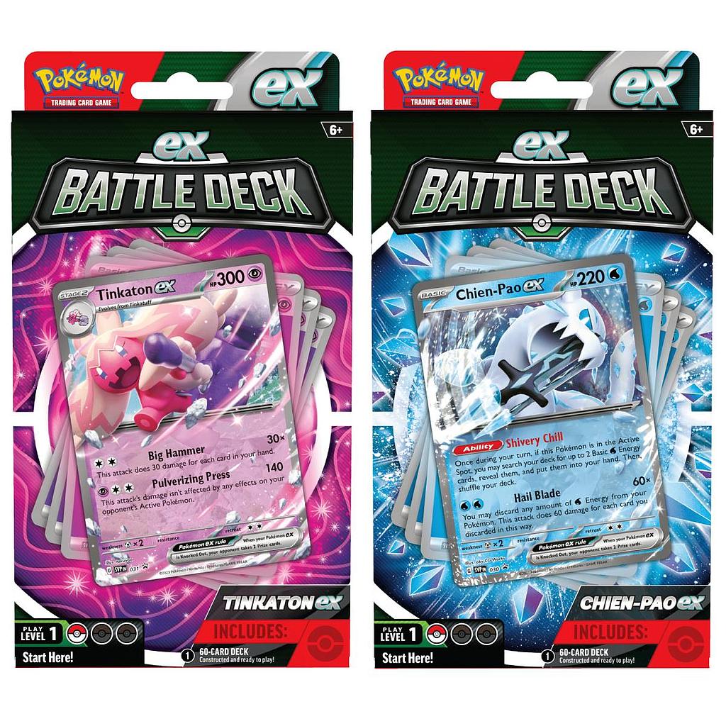BATTLE DECK CHIEN-PAO-TINKATON SUELTO DEVIR