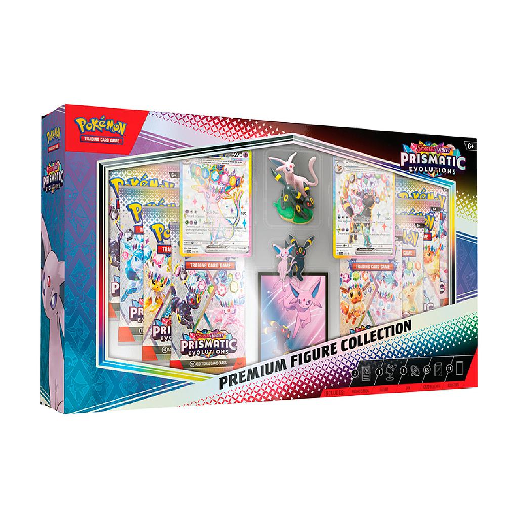 SCARLET &amp; VIOLET - PRISMATIC EVOLUTIONS PREMIUM FIGURE COLLECTION ESPAÑOL POKEMON COMPANY