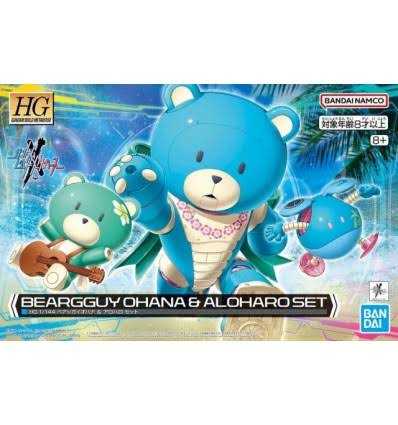 HG 1/144 BEARGGUY OHANA &amp; ALOHARO SET BANDAI HOBBY
