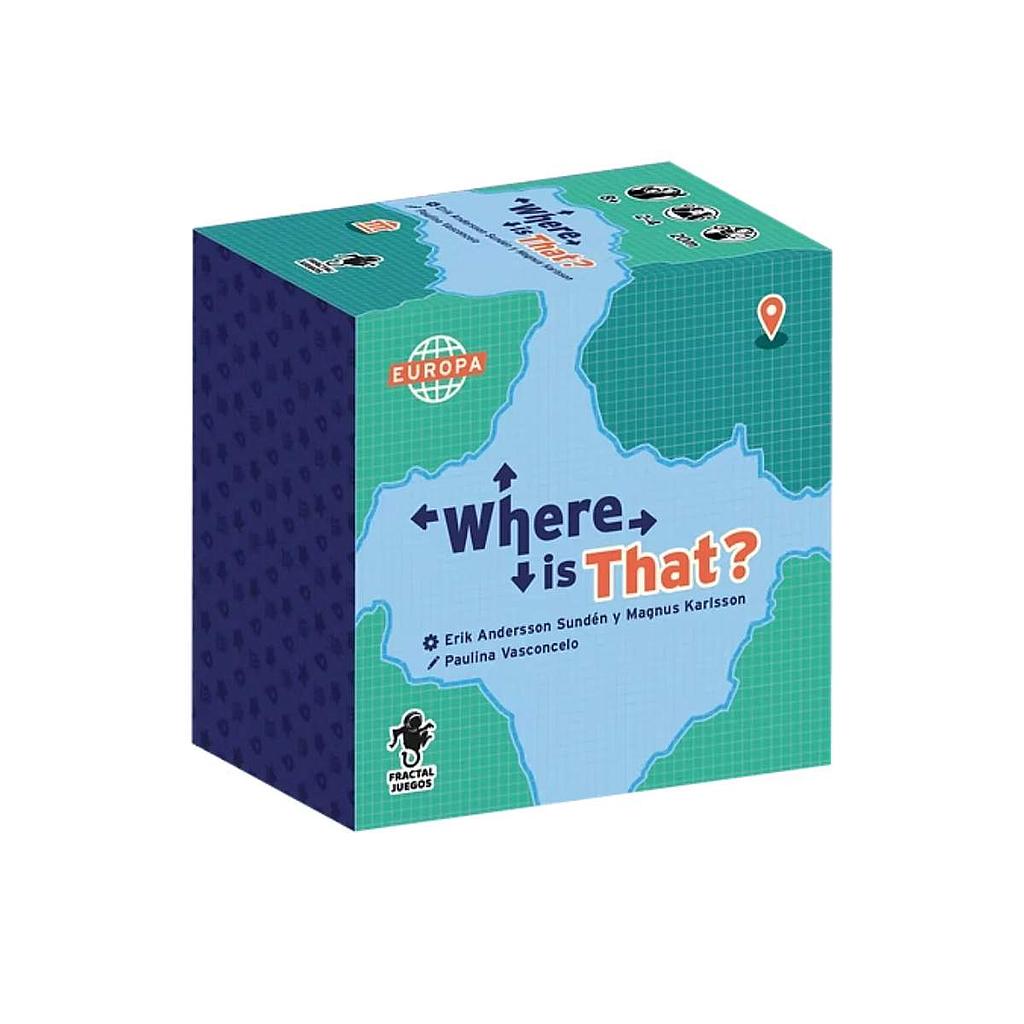 JUEGO DE MESA WHERE IS THAT? EUROPA FRACTAL