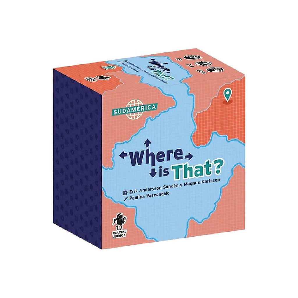 JUEGO DE MESA WHERE IS THAT? SUDAMERICA FRACTAL