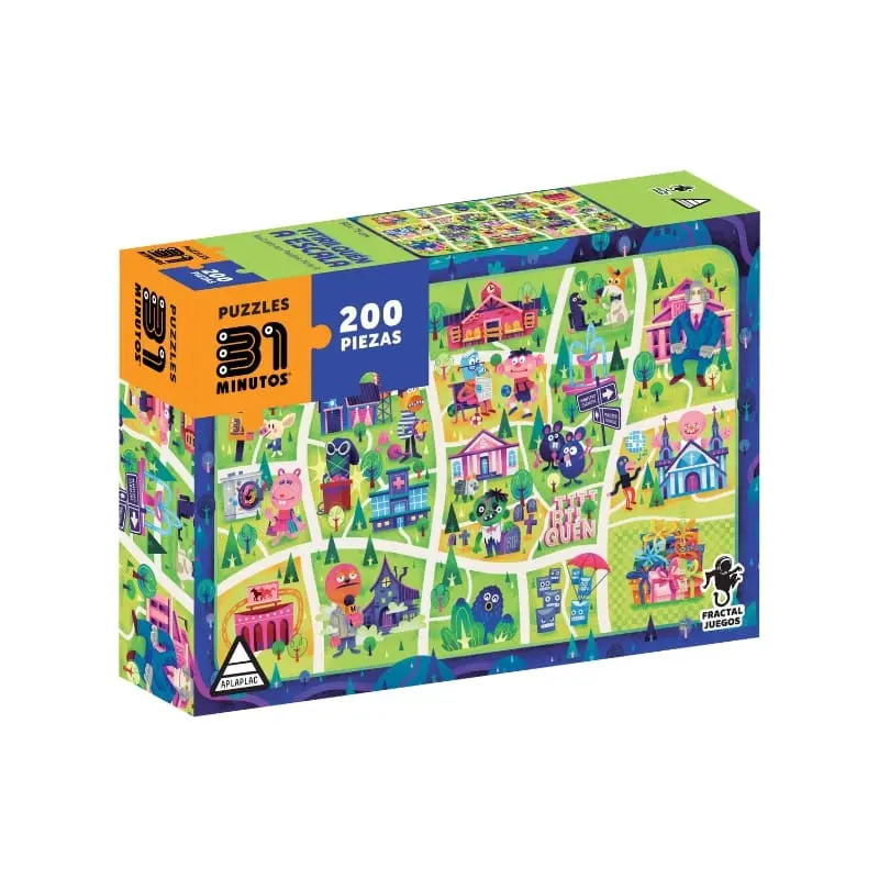 TITIRILQUÉN A ESCALA (PUZZLE 200PCS) FRACTAL