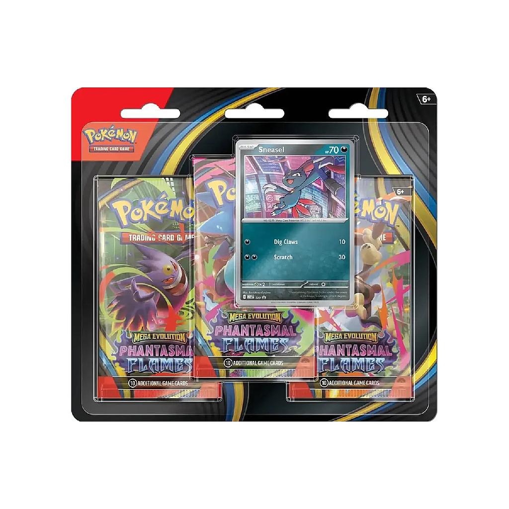 PHANTASMAL FLAMES - 3-PACK BLISTER ESPAÑOL POKEMON COMPANY