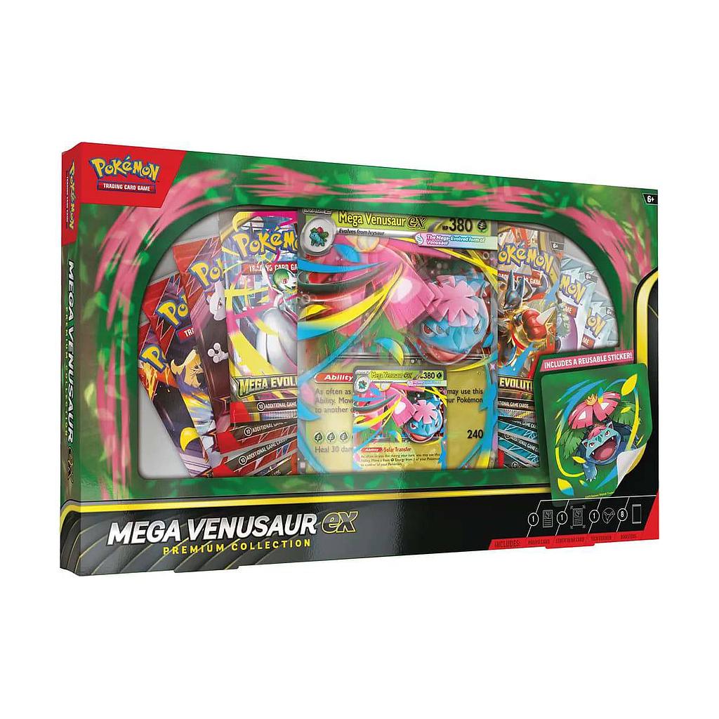 MEGA VENUSAUR EX PREMIUM COLLECTION INGLÉS POKEMON COMPANY