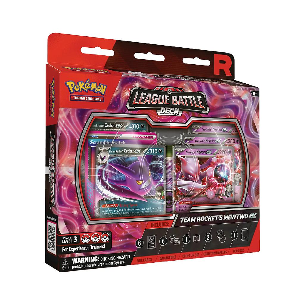 TEAM ROCKET’S MEWTWO EX LEAGUE BATTLE DECK ESPAÑOL POKEMON COMPANY