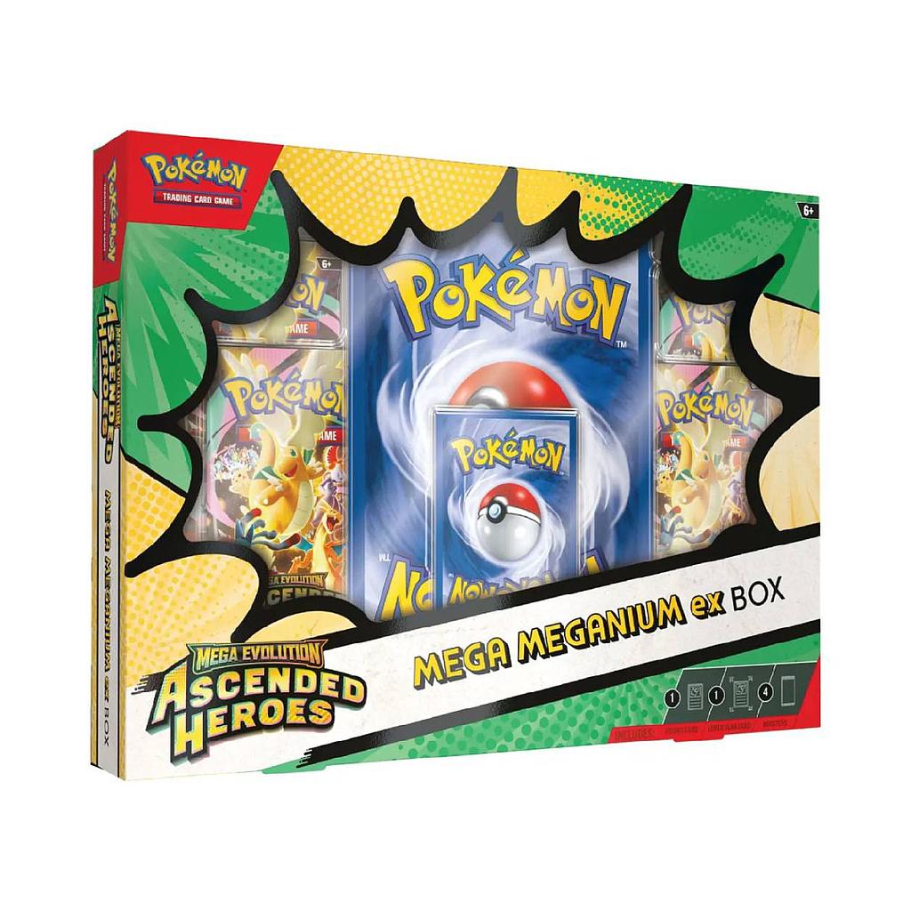 ASCENDED HEROES MEGA EX BOX ESPAÑOL POKEMON COMPANY