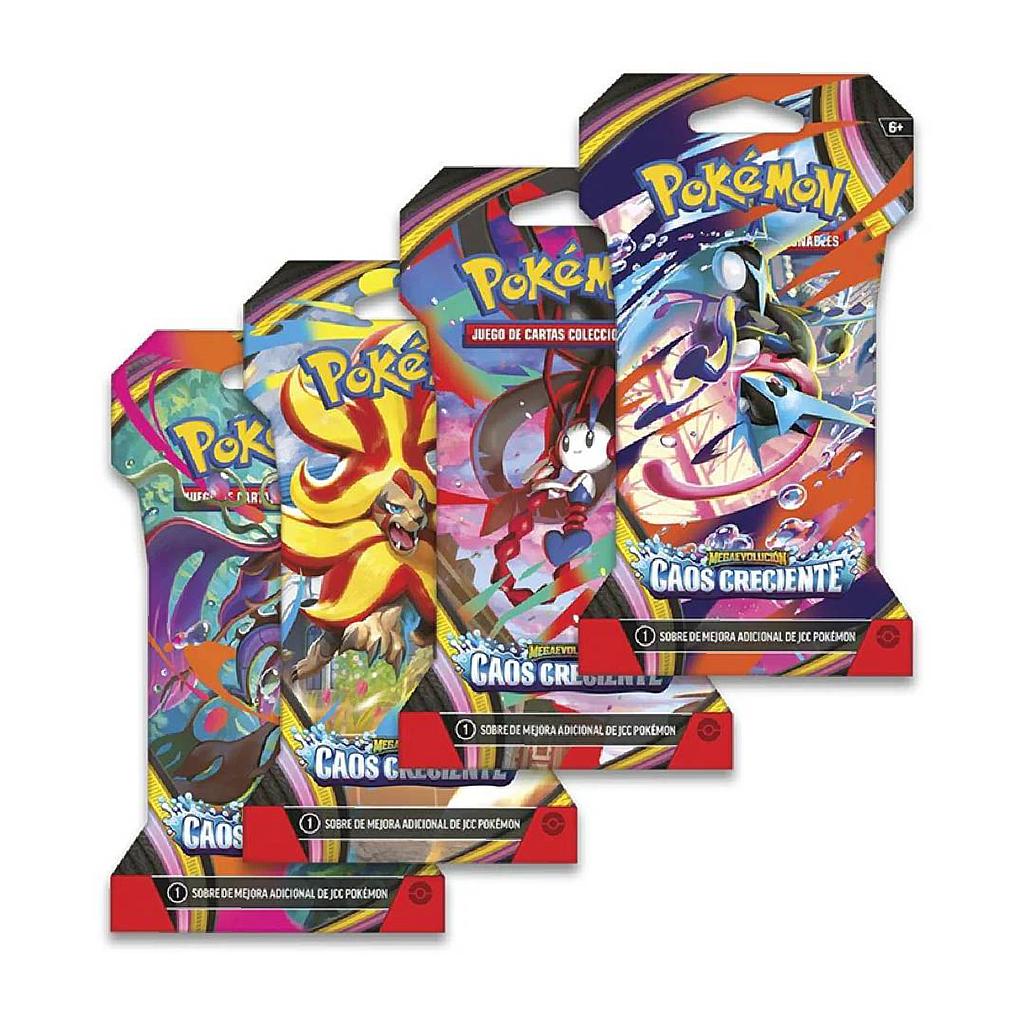 CHAOS RISING SLEEVED BOOSTER ESPAÑOL POKEMON COMPANY