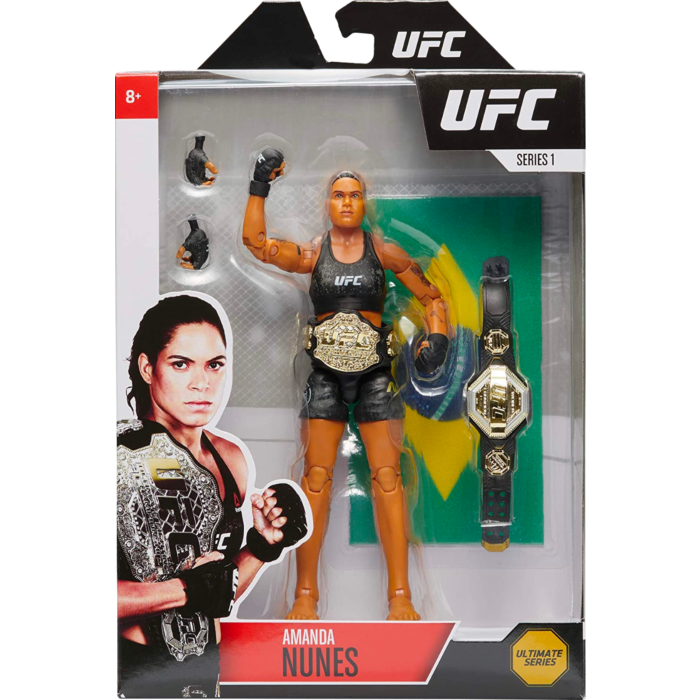 FIGURA ACCION UFC AMANDA NUNES JAZWARES