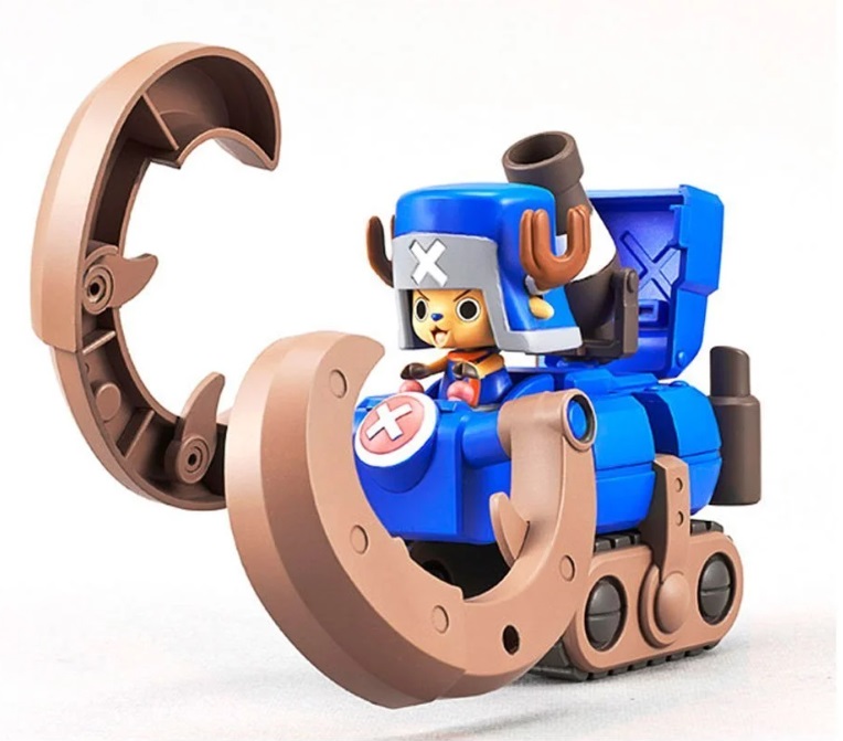 Model Kit Chopper Robo Super 3 Horn Dozer