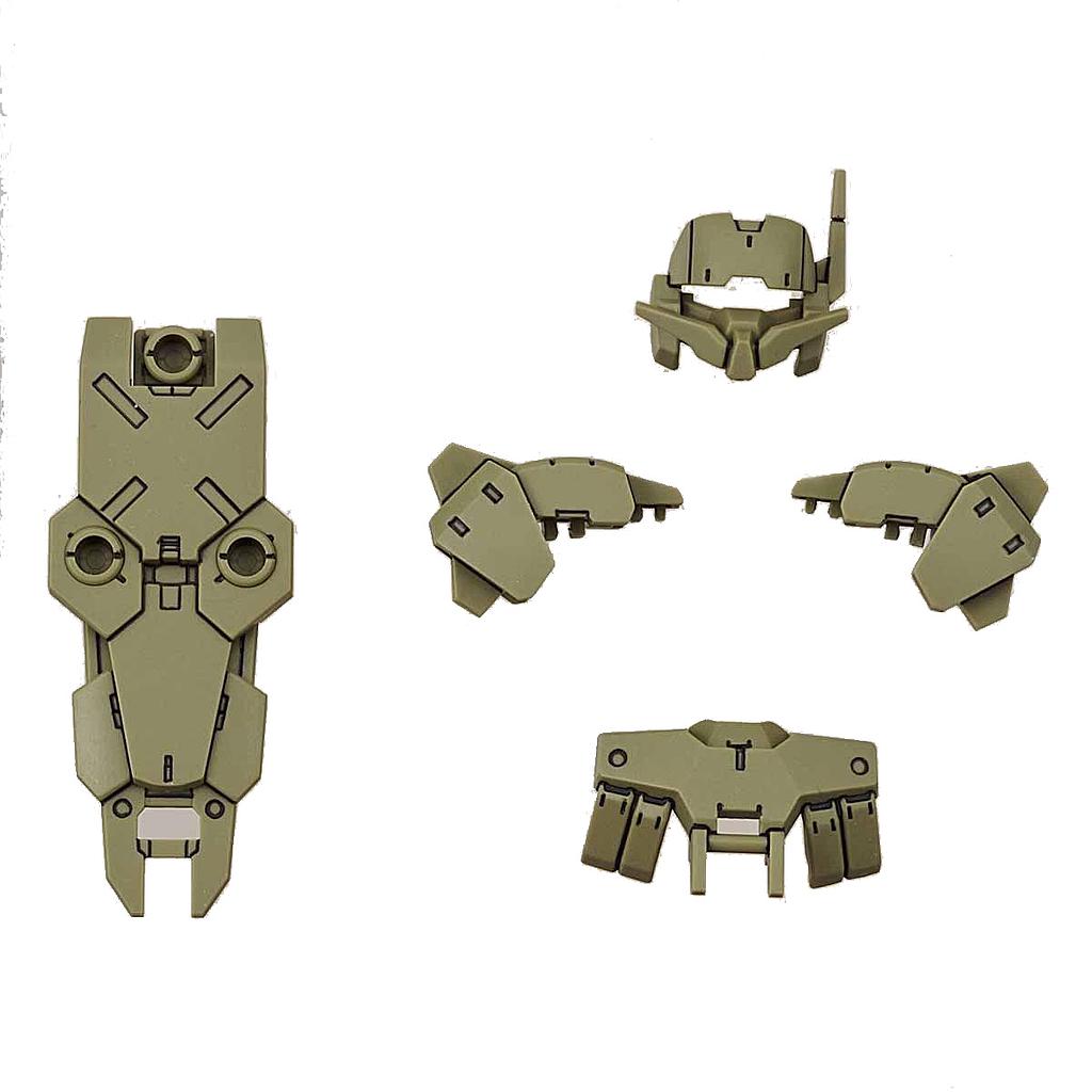 KIT ACCESORIOS 30MM 1/144 OPTION ARMOR FOR CLOSE COMBAT ALTO EXCLUSIVE/DARK GREEN  BANDAI HOBBY