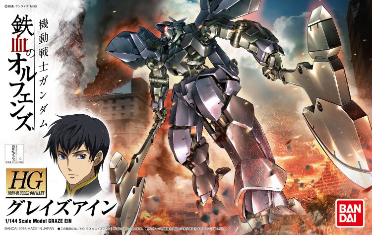 MODEL KIT HG 1/144 GRAZE EIN BANDAI HOBBY