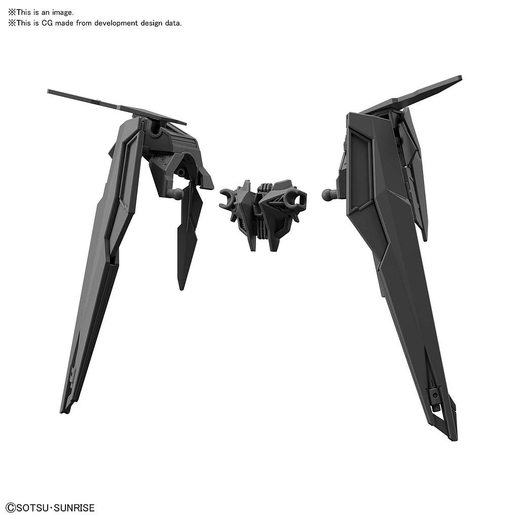 KIT ACCESORIOS HGBD R 1/144 NEW WEAPONS FOR GUNDAM ASTRAY TYPE NEW MS TENTATIVE BANDAI HOBBY