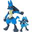 POKÉMON MODEL KIT RIOLU & LUCARIO BANDAI HOBBY