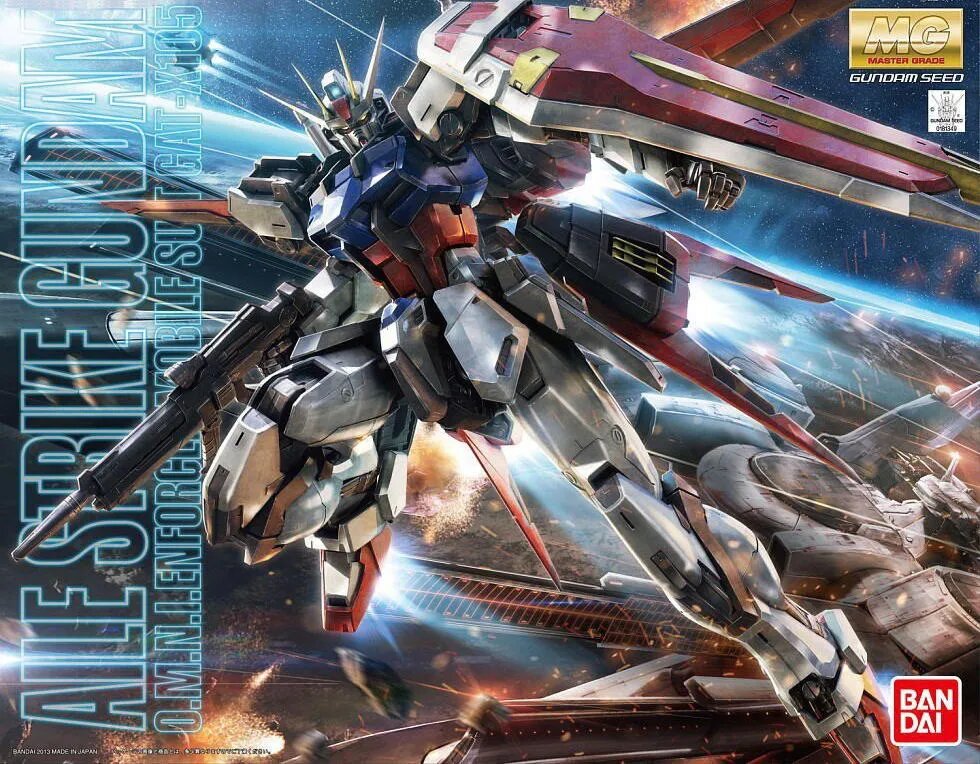 MG 1/100 AILE STRIKE GUNDAM VER. RM