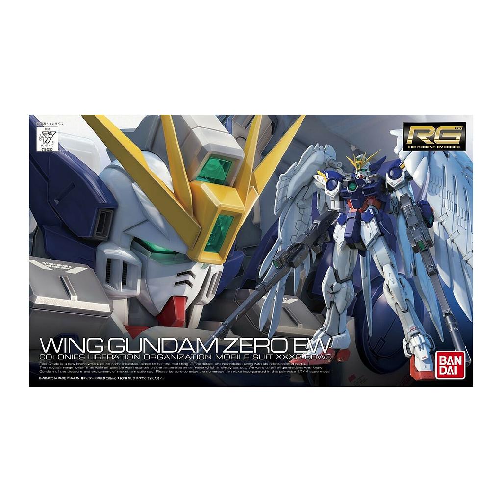 MODEL KIT RG 1/144 XXXG00W0 WING GUNDAM ZERO EW. BANDAI HOBBY