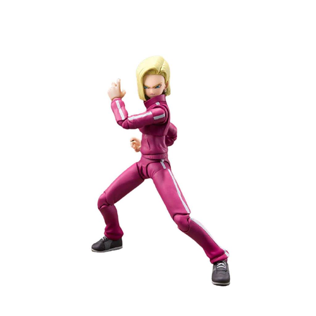 S.H.FIGUARTS ANDROID 18 UNIVERSE SURVIVAL SAGA DRAGON BALL