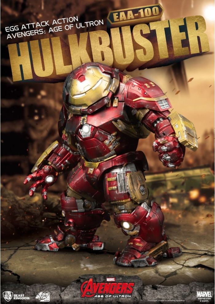 FIGURA ACCION EAA 100 AVENGERS AGE OF ULTRON HULKBUSTER BEAST KINGDOM