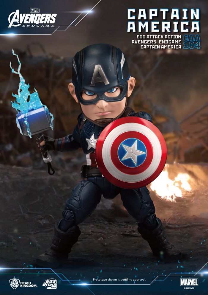 FIGURA ACCION EAA 104 AVENGERS ENDGAME CAPTAIN AMERICA BEAST KINGDOM
