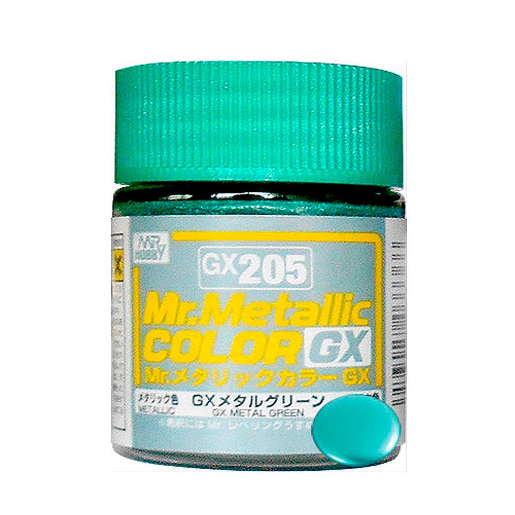 PINTURA GX205 MR.COLOR GX METAL GREEN MR. HOBBY