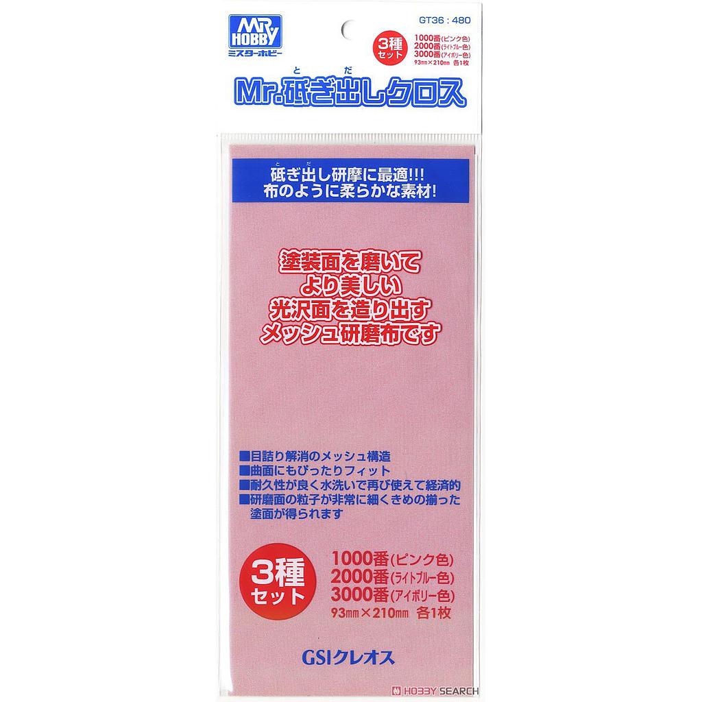 LIJA GT36 MR.GRINDING CLOTH MR. HOBBY