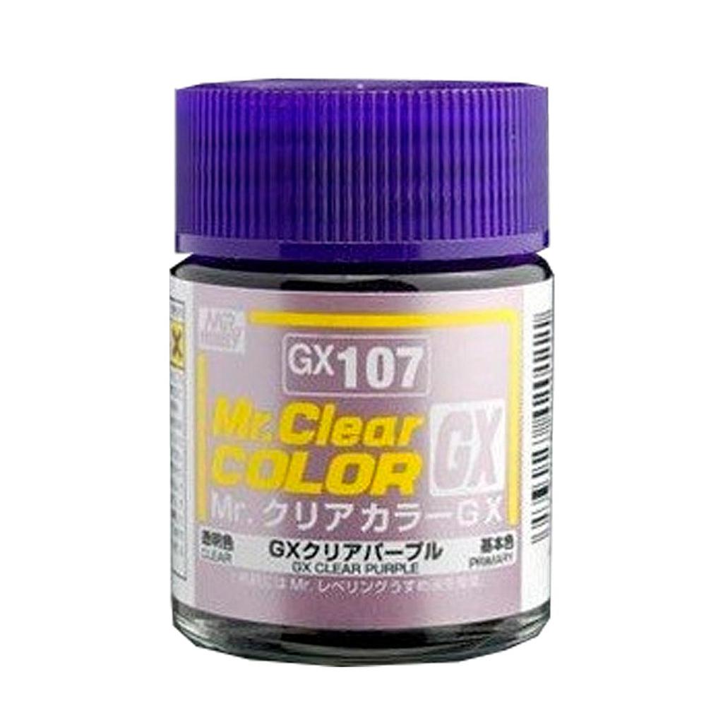 PINTURA GX107 MR.CLEAR COLOR GX PURPLE MR. HOBBY