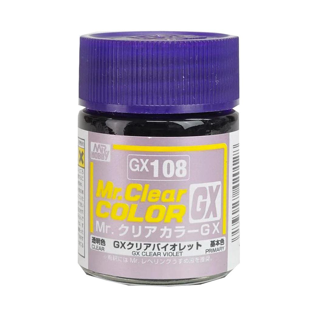 PINTURA GX108 MR.CLEAR COLOR GX VIOLET MR. HOBBY