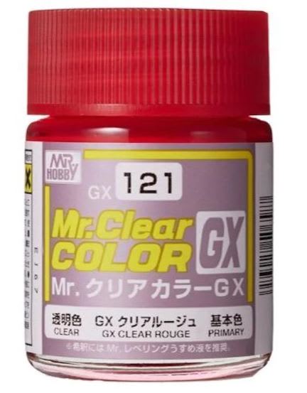 PINTURA GX121 MR.CLEAR COLOR GX ROUGE MR. HOBBY