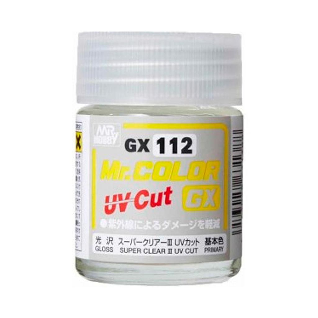 PINTURA GX112 MR COLOR UV CUT SUPER CLEAR GLOSS MR. HOBBY