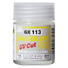 PINTURA GX113 MR.COLOR GX SUPER CLEAR? UV CUT FLAT MR. HOBBY