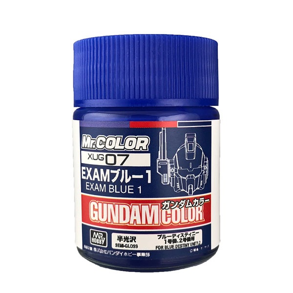PINTURA XUG07 EXAM AZUL 1 RENEWAL 18ML MR. HOBBY