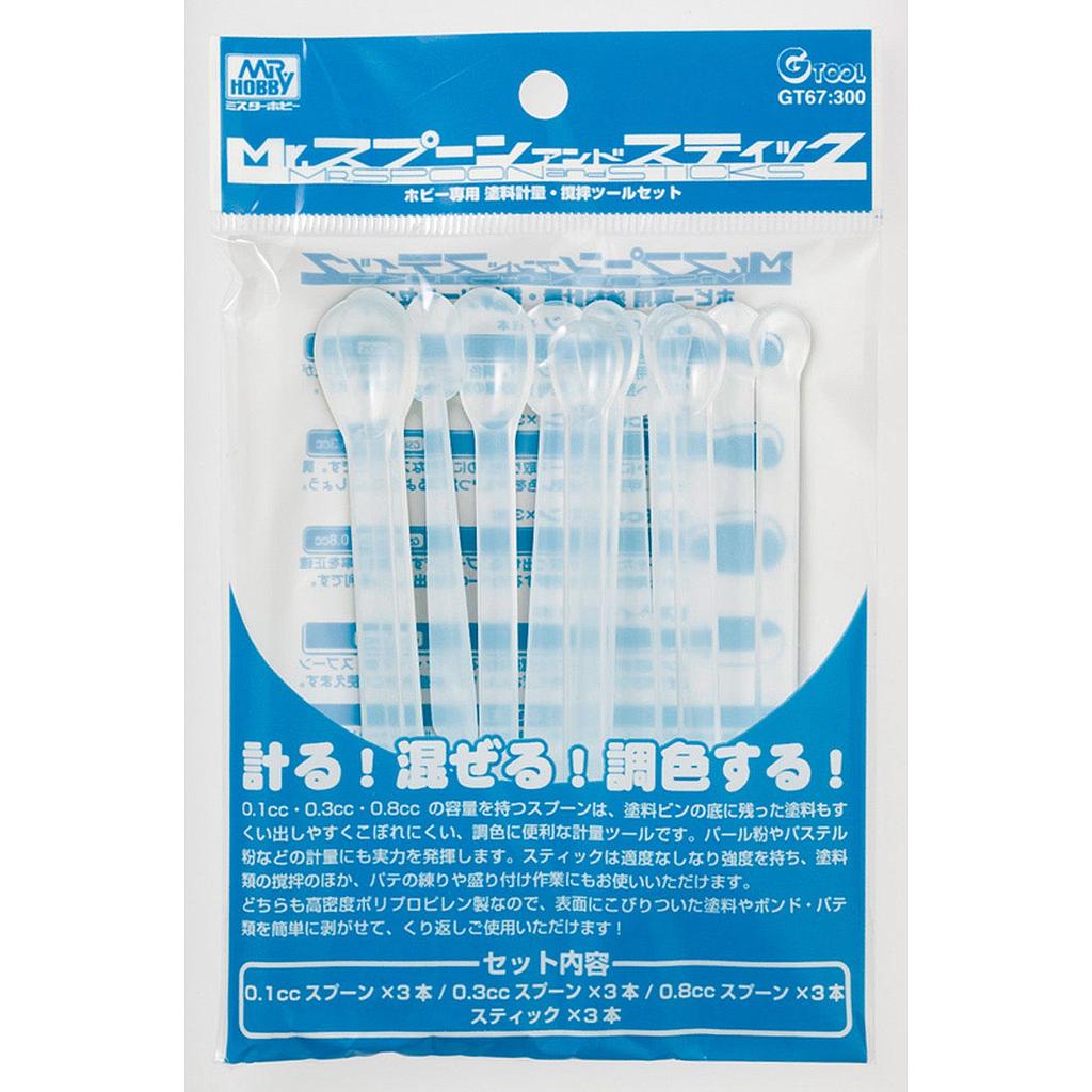 CUCHARA Y PALILLOS SPOON AND STICKS MR. HOBBY